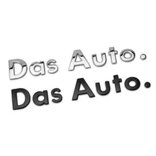 Load image into Gallery viewer, VW Volkswagen Das Auto Letters Emblem
