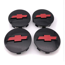 Load image into Gallery viewer, 4pcs 83mm Chevrolet Logo Wheel Center Caps
