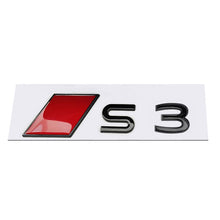Load image into Gallery viewer, Audi Trunk Emblem Metal - Black

