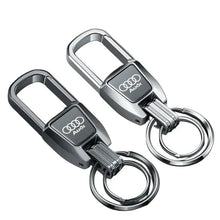 Load image into Gallery viewer, Audi Logo Double Rings Keychain
