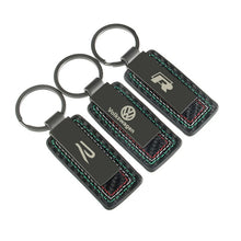 Load image into Gallery viewer, Volkswagen / Rline Logo Leather Keychain
