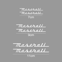 Load image into Gallery viewer, Set Maserati Wheel Brake Caliper Sticker
