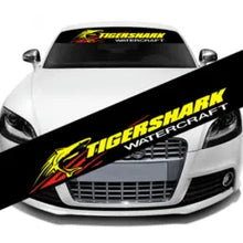 Load image into Gallery viewer, Tigershark Watercraft Reflective Windshield Sticker
