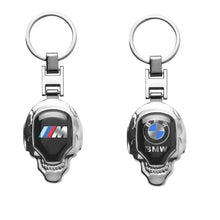 Load image into Gallery viewer, BMW M Power Metal Scull Keychain

