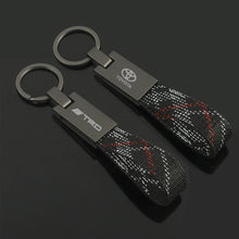 Load image into Gallery viewer, Toyota Logo Braided Keychain

