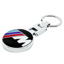 Load image into Gallery viewer, BMW M  series Logo Keychain
