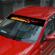 Load image into Gallery viewer, Powered By Honda Reflective Windshield Sticker
