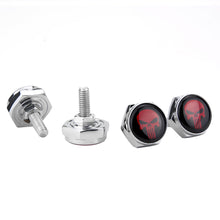Load image into Gallery viewer, 4Pcs/Set License Plate Screws for Frame with Skull Punisher
