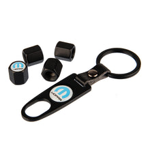 Load image into Gallery viewer, 4pcs Mopar Logo Tire Valve Caps + 1 Keychain
