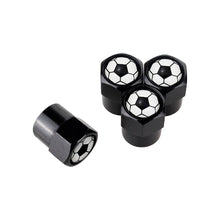 Load image into Gallery viewer, 4pcs Football Logo Tire Valve
