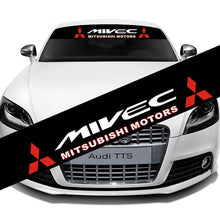 Load image into Gallery viewer, Mitsubishi Reflective Windshield Sticker
