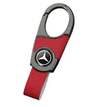 Load image into Gallery viewer, Mercedes-Benz Metal Leather Keychain
