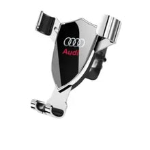 Load image into Gallery viewer, Audi Phone Holder -Black &amp; Silver
