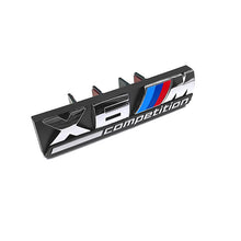 Load image into Gallery viewer, Car Front Grille Sticker Emblem 3D Badge for Thunder Edition M1 M2 M3 M4 M5 M6 M7 M8 X1M X2M X3M X4M X5M X6M COMPETITION
