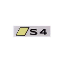 Load image into Gallery viewer, Audi ABS Trunk Emblem - Yellow
