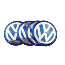 Load image into Gallery viewer, 4pcs Volkswagen / GTI / ABT / R-Line Wheel Hub Sticker 60 / 65mm
