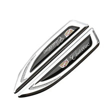Load image into Gallery viewer, 2pcs Cadillac Fender Emblems
