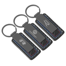Load image into Gallery viewer, Volkswagen / Rline Logo Leather Keychain
