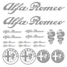 Load image into Gallery viewer, 18pcs Alfa Romeo Vinyl Decals Stickers
