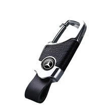 Load image into Gallery viewer, Mercedes-Benz Metal Leather Keychain
