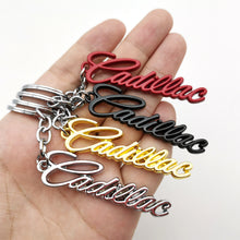 Load image into Gallery viewer, Cadillac Metal Logo Keychains
