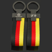 Load image into Gallery viewer, Volkswagen Logo Germany Flag Keychain
