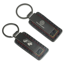 Load image into Gallery viewer, Volkswagen / Rline Logo Leather Keychain
