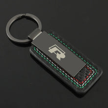 Load image into Gallery viewer, Volkswagen / Rline Logo Leather Keychain
