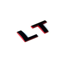 Load image into Gallery viewer, Chevrolet LT Letter Emblem Sticker - Silver
