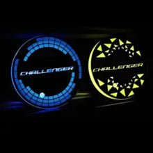 Load image into Gallery viewer, 2pcs Dodge Challenger LED Cup Coasters Pads
