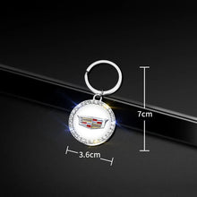 Load image into Gallery viewer, Cadillac Metal Logo Keychain
