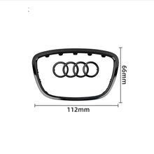 Load image into Gallery viewer, Audi Logo Steering Wheel Center Emblem Cover for A6L 2012-2018,A4L A3 2013-2016,Q5 2013-2018,A8L 2011-2017, Q7 2011-2016,A7 2011-2018,Q3 2003-2016
