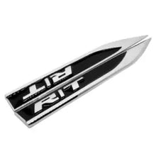 Load image into Gallery viewer, 2pcs R/T Letters Black Fender Emblem for Dodge
