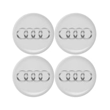 Load image into Gallery viewer, 4pcs Audi Logo Wheel Center Hub Stickers- 56, 60, 65 mm
