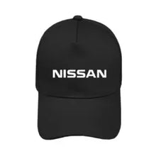 Load image into Gallery viewer, Nissan White Lettering Baseball Cap
