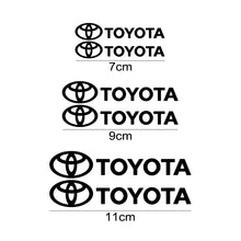 Load image into Gallery viewer, Set Toyota Wheel Brake Caliper Sticker

