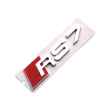 Load image into Gallery viewer, RS7 Trunk Badge for Audi-Black
