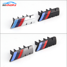 Load image into Gallery viewer, BMW MPower Logo Grille Emblem- 9x2.9cm
