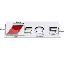 Load image into Gallery viewer, Audi Trunk Emblem Metal - Silver
