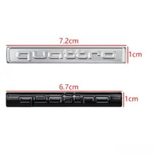Load image into Gallery viewer, Quattro Emblem for Audi - 7.2x1cm
