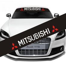 Load image into Gallery viewer, Mitsubishi Reflective Windshield Sticker

