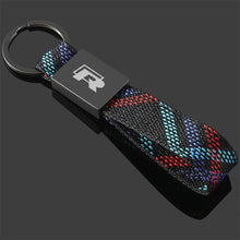 Load image into Gallery viewer, Volkswagen / Rline Logo Braided Keychain
