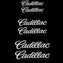 Load image into Gallery viewer, Set Cadillac Wheel Brake Caliper Sticker
