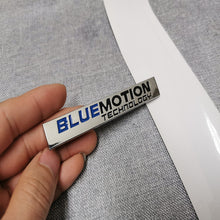 Load image into Gallery viewer, Bluemotion Technology Metal Trunk Emblem for Volkswagen
