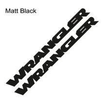 Load image into Gallery viewer, 2pcs Jeep Wrangler Hood Vinyl Stickers
