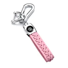 Load image into Gallery viewer, Suzuki Leather Keychain
