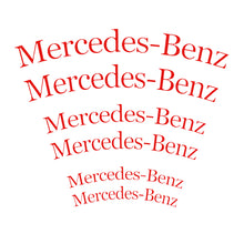 Load image into Gallery viewer, Set Mercedes-Benz Wheel Brake Caliper Sticker
