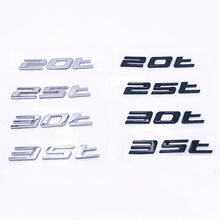 Load image into Gallery viewer, Jaguar 20T 25T 30T 35T Letters Trunk Emblem Sticker
