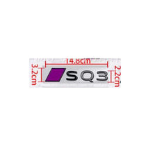 Load image into Gallery viewer, Audi ABS Trunk Emblem - Purple
