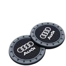 Load image into Gallery viewer, 2pcs Audi / Rs Logo Auto Cup Holder Mats
